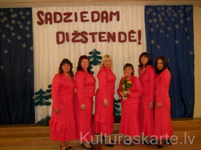 Lībagu BLPC sieviešu vokālais ansamblis "Alba", vadītāja Valida Veidele 16.02.2013.